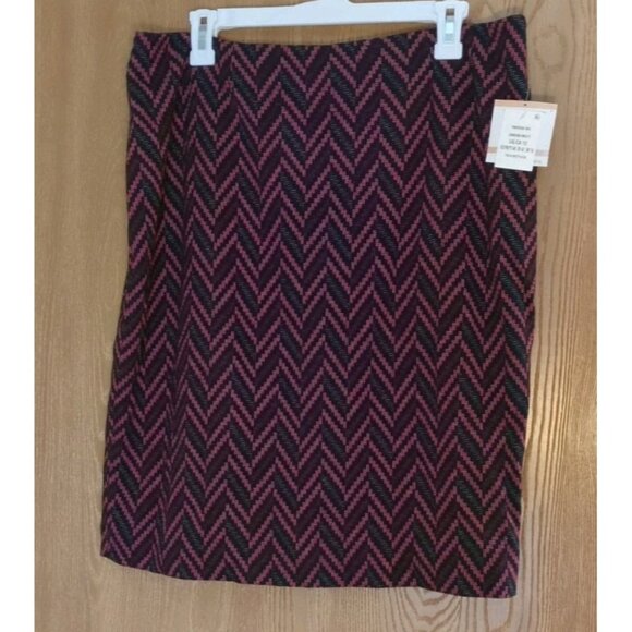 Kasper Women's Jacquard Pencil Skirt Size 12 New with tags - Picture 1 of 7